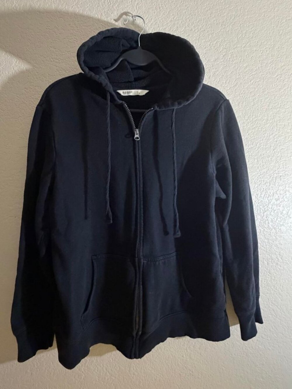 Old Navy black zip up jacket